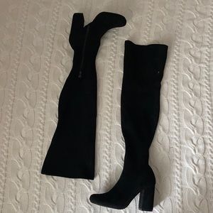 MIA Thigh High Heels, Black (6)